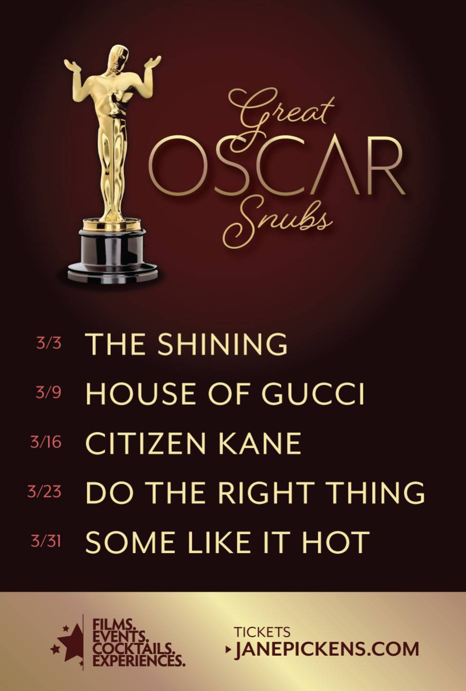 Great Oscar Snubs