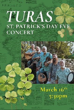 TURAS St. Patrick's Day Eve Concert